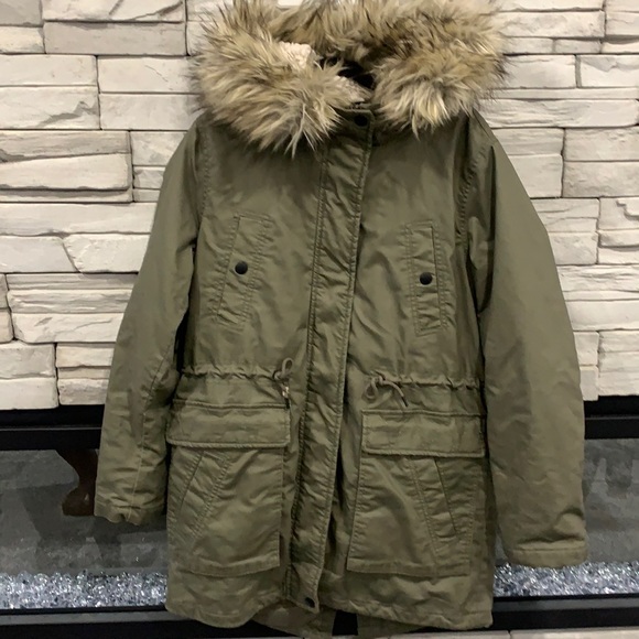 Faux-fur lined winter jacket - Picture 1 of 3